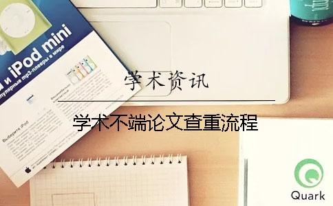 学术不端论文查重流程